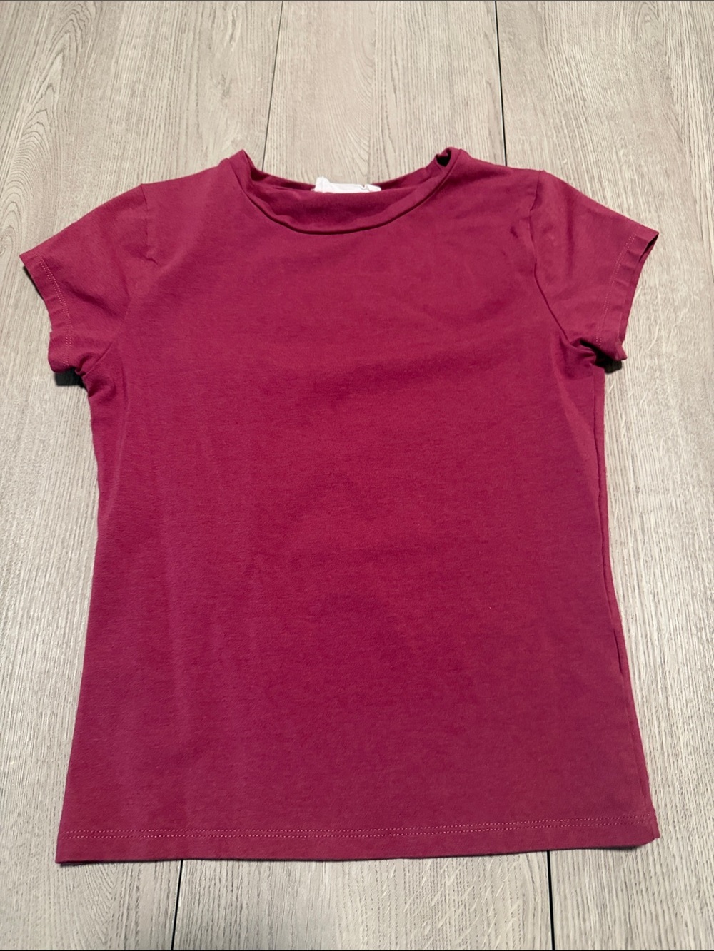 Cotton On Short Sleeve Tee in Berry
